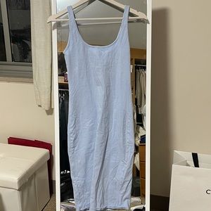 Light blue midi dress forever 21